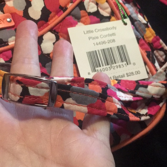 Vera Bradley Pixie Confetti bag NWT - Picture 7 of 7